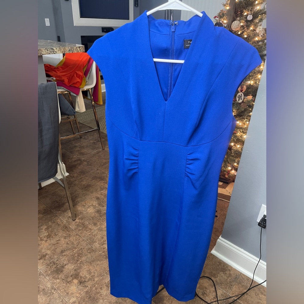 Gorgeous blue dress for a professional environment